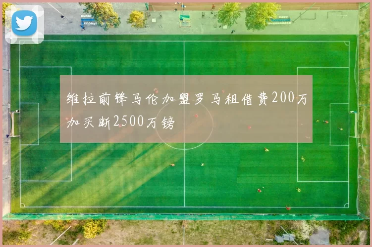维拉前锋马伦加盟罗马租借费200万加买断2500万镑